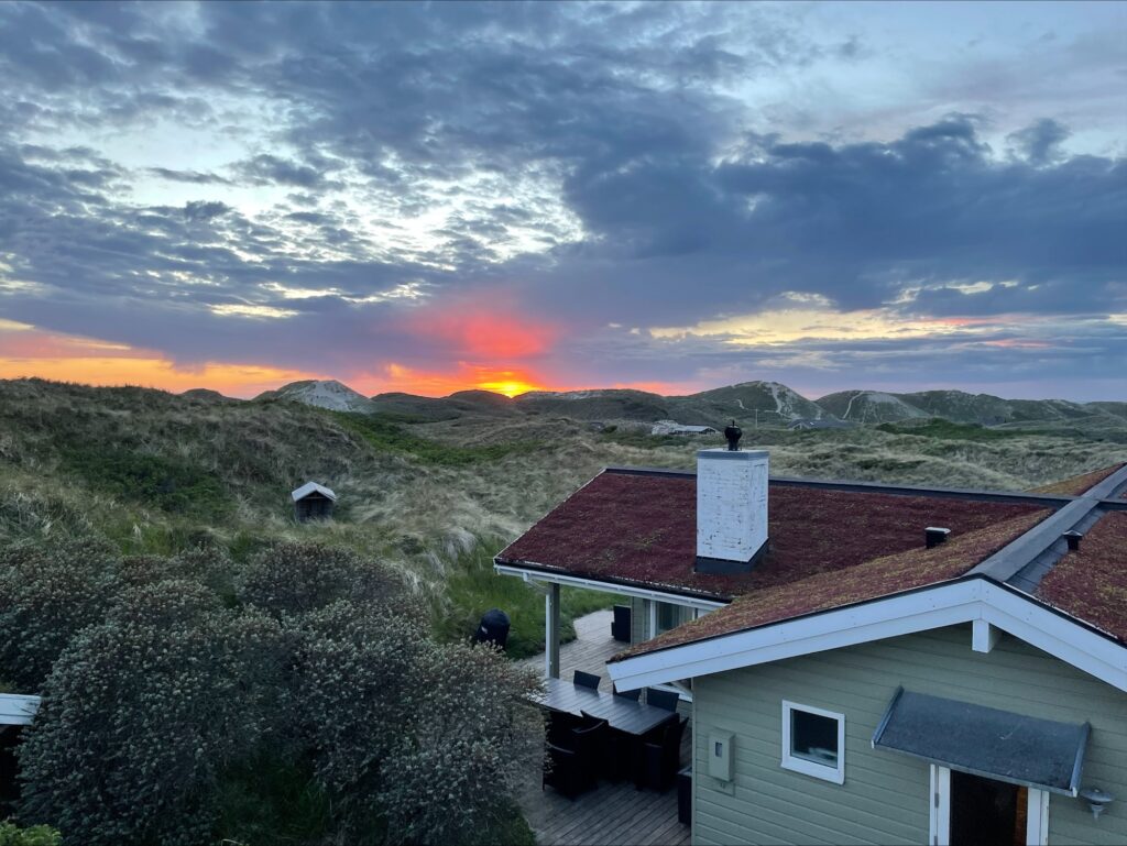 Sommerhus ved Vesterhavet