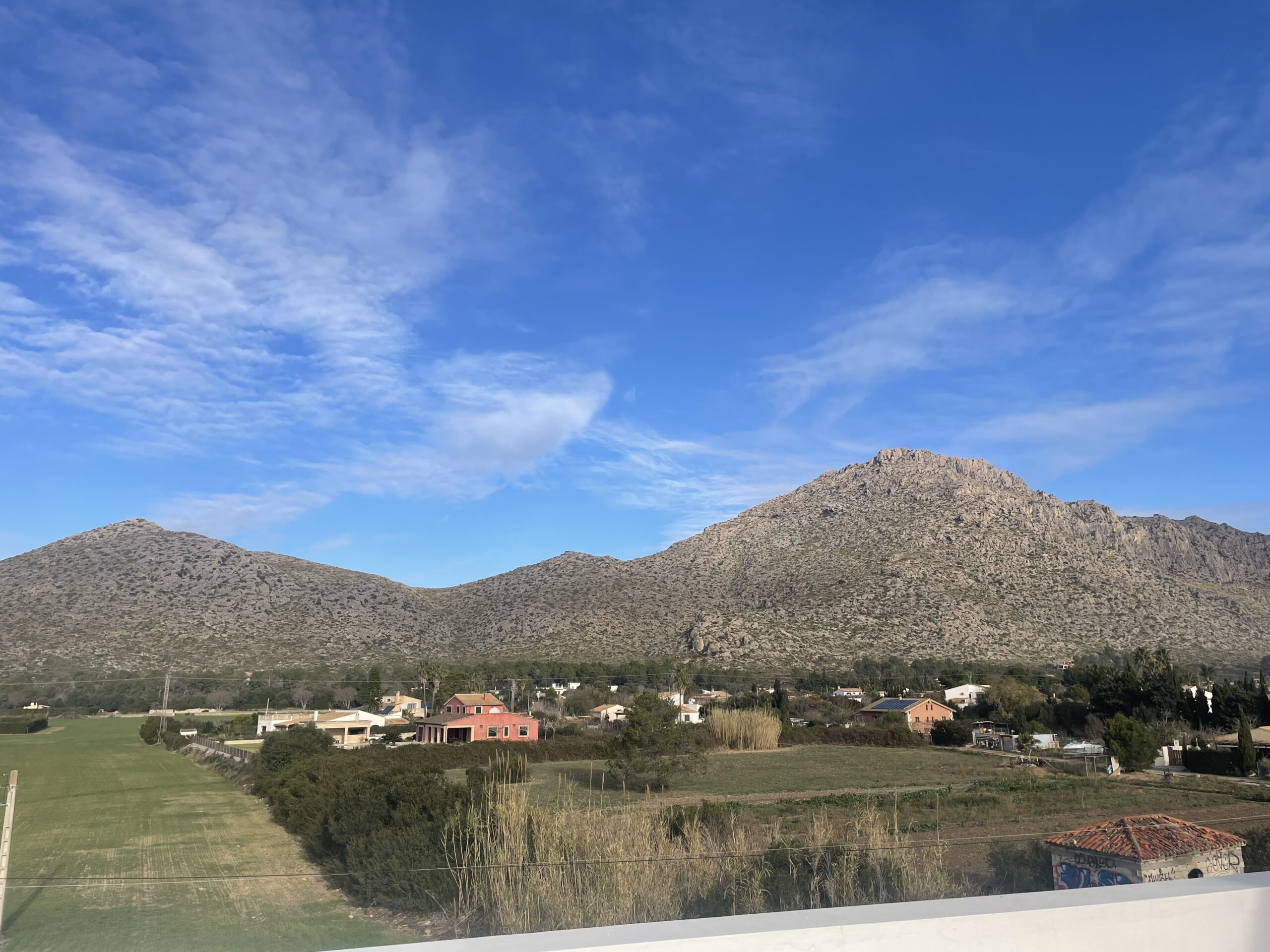 Udsigt boligen på Mallorca